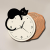 Creative Customize Cute Cartoon Elephant Rabbit Panda Clock For Home Decor Wooden Wall Clocks