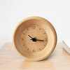 Customized Office Desk Table Clock Mini Round Silen