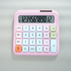 12 Digit Cute Candy Color Buttons Calculator Solar Desktop Calculator Dual Power Plastic Scientific Calculator