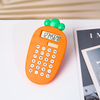 8 Digit Creative Carrot Calculator Learning Supplies Solar Power Desktop Calculator Dual Power Scientific Calculator
