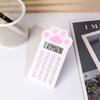 Creative Cute Cat PAWS Calculator Battery Power Desktop Calculator 8 Digit Scientific Calculator