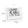 Large Screen LCD Digital Table Desk Alarm Clock Reloj Wake up Alarm Clock
