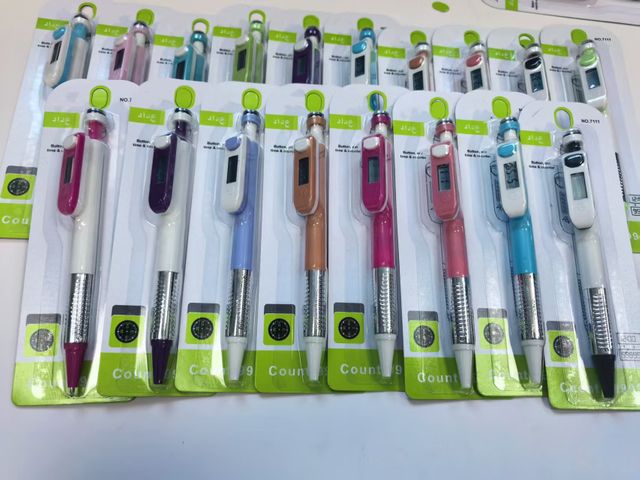 Muslim Tasbeeh Counter Pen with Compass Islamic Wedding Eid Gift Digital Tasbih Counter Pen Display Time Tally Counter Pen 