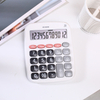 12 Digit Large Screen Electronic Calculator Office Study Battery Power Scientific Calculator Big Key Plastic Desktop Calculator 