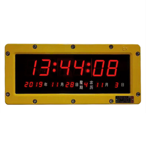Dust-proof And Explosion-proof Synchronous Digital Clock Factory Digital Wall Clock Perpetual Calendar Large Screen Timer