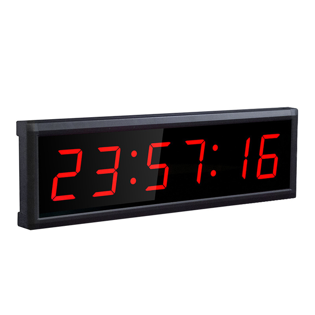 LED Large Screen Timer Meeting Room Wall Clock Digital Clock Digital Countdown Timer Multi-functional Clock