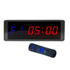 Remote Control LED Digital Clock Special Electronic Wall Clock for Competition 1.8 Inch 6-digit LED Fitness Timer