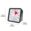 Countdown Pomodoro Timer Productivity Google Visual Timer for Study Kitchen Timer for Cooking