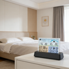 Indoor Outdoor Temperature Humidity Weather Station Digital Table Desk Clock LED Smart Weather Clock 