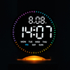  LED Alarm Clock with Light Multi-functional Digital Table Alarm Clock Reloj Digital Desk Clock Display Week Calendar