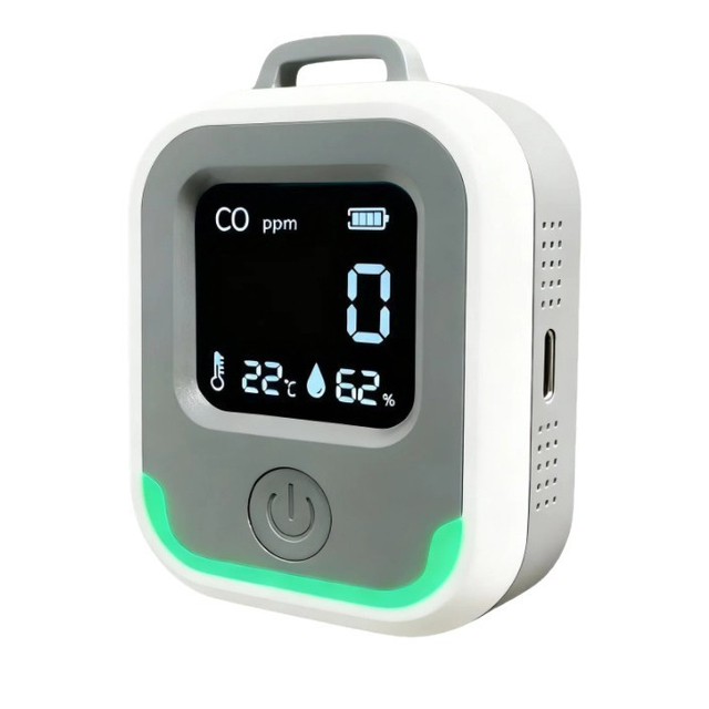 Portable Outdoor Camping Temperature And Humidity Meter with Carbon Monoxide Detection Humidity And Temperature Gauge