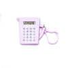 Creative Teacup Keychain Calculator Portable Children's Electronic Calculator Battery Powered 8 Digit Mini Calculator