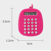 Learning Supplies Maze Toys Keychain Calculator Children's Electronic Calculator Battery Powered 8 Digit Mini Calculator