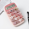 10 Digits Kawaii Colorful Buttons Electronic Calculator Battery Powered Scientific Calculator Plastic Desktop Calculator