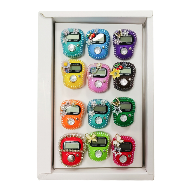 Custom Digital Tasbih Tally Counter Golf Finger Hand Held Ring Counter Muslim Digital Tasbeeh Counter