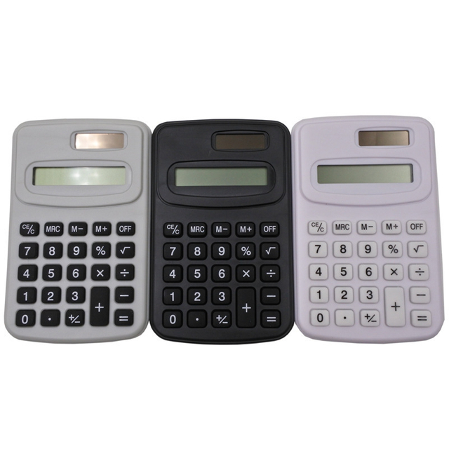 8 Digit Solar Power Calculator Dual Power Calculator Scientific Calculator
