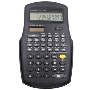 Solar Power Sliding Closure Calculator 10 Digits Plastic Dual Power Scientific Calculator