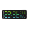 Multifunction Digital Alarm Clock Display Temperature Week Calendar Reloj De Pared LED Wall Clock with Night Light