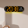 LED Digital Table Clock Display Temperature Week Calendar Wall Clock with Light Digital Desk Alarm Clock 
