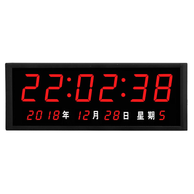 WiFi Satellite Network Synchronous Clock Automatic Time Synchronization Electronic Clock Digital Wall Clock
