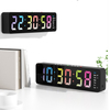 Smart Digital Table Clock Multifunctional Digital Desk Alarm Clock Reloj De Pared LED Digital Wall Clock