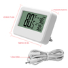 Digital Household MINI Thermometer Hygrometer High Precision Refrigerator Magnet Thermometer Hygrometer