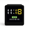 Korean Version Small Language WIFI Desktop Mini Weather Clock Digital Table Alarm Clock with Temperature Digital Desk Clock