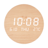 Home Decor Modern LED Calendar Wall Clocks Reloj De Pared Temperature Digital Alarm Clock Digital Wall Clock