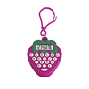 8 Digit Mini Strawberry Calculator Learning Supplies Keychain Electronic Calculator Battery Powered Scientific Calculator