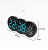 LED Desk Clock Wall Clock with Light Reloj De Pared Digital Table Alarm Clock