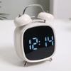 Multi-function Digital Desk Clock Twin Bell Alarm Clock LED Digital Table Alarm Clock