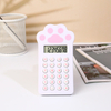 Creative Cute Cat PAWS Calculator Battery Power Desktop Calculator 8 Digit Scientific Calculator