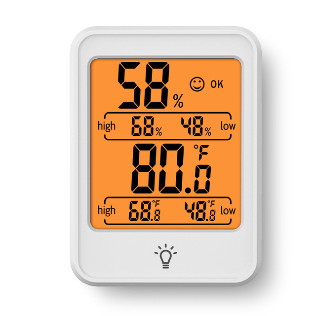 Indoor Household Digital Thermometer Hygrometer Electronic Digital Display Thermometer Hygrometer Meter