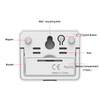 Indoor Digital Mini Household Digital Thermometer Hygrometer Large Screen Magnet Thermometer Hygrometer