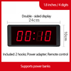 LED Double-sided Forward And Backward Timer Large Screen Dual-sided LED Competition Timer Digital Countdown Timer