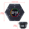 Magnetic Smart Productivity Kitchen Timer Digital Study Pomodoro Cooking Timers Hexagon Visual Flip Timer for kids