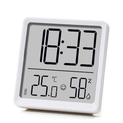 Modern Multi-functional Digital Desk Table Alarm Clock Large Screen Date Temperature Humidity Display 