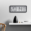  Large Screen Digital Desk Table Alarm Clock Display Date Temperature Humidity