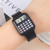 Creative Children Watch Calculator Learning Supplies 8 Digit Mini Electronic Calculator Display Time Battery Powered Calculator