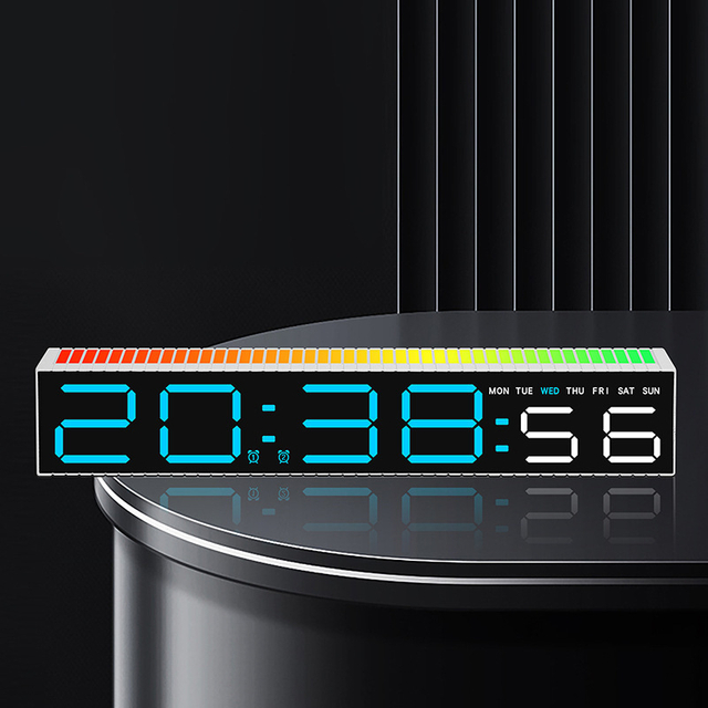 LED Smart Alarm Clocks Reloj Pickup Light Clock Digital Bedroom Desk Table Alarm Clocks