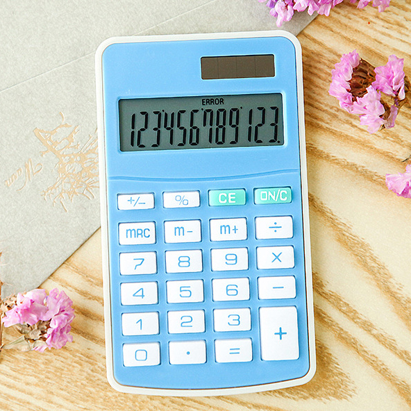Large Screen Solar Power Scientific Calculator12 Digit Dual Power Calculator