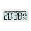 Magnetic LCD Alarm Clock Digital Table Desk Clock Display Temperature Humidness