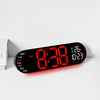 LED Digital Table Clock Display Temperature Week Calendar Wall Clock with Light Digital Desk Alarm Clock 