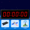 GPS Clock Satellite Beidou 4G Time Calibration Perpetual Calendar Wifi Network Time Synchronization Wall Clock