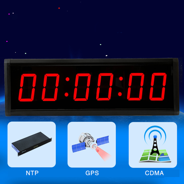 GPS Clock Satellite Beidou 4G Time Calibration Perpetual Calendar Wifi Network Time Synchronization Wall Clock