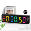 Smart Digital Table Clock Multifunctional Digital Desk Alarm Clock Reloj De Pared LED Digital Wall Clock