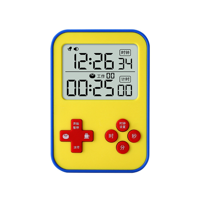 Google Magnetic Digital Kitchen Timer Digital Table Desk Clock Kids Pomodoro Study Desk Timer