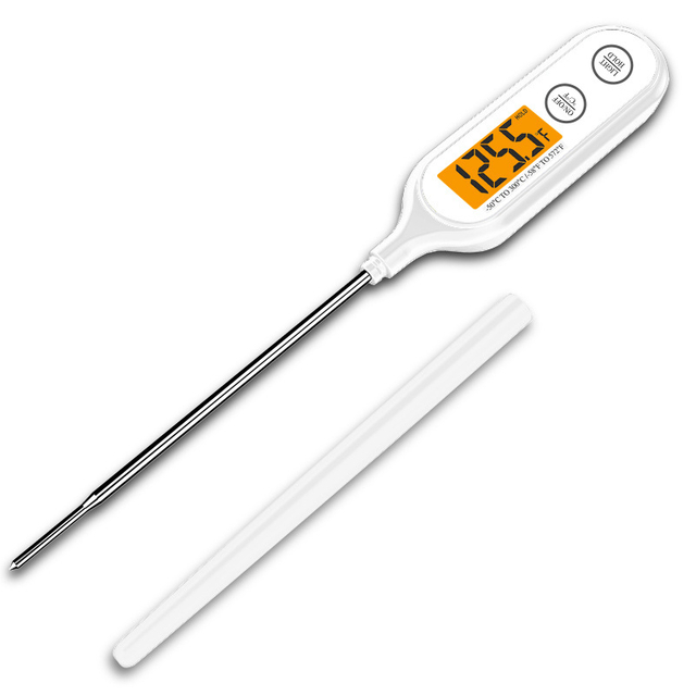 Kitchen Household Smart Water Thermometer Waterproof Food-grade Probe Thermometer Food BBQ Meat Digital Thermometer
