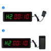 Remote Control LED Fitness Digital Countdown Timer Multi-functional Digital Wall Clock Stopwatch