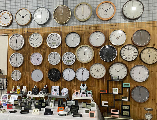 antique wooden clock